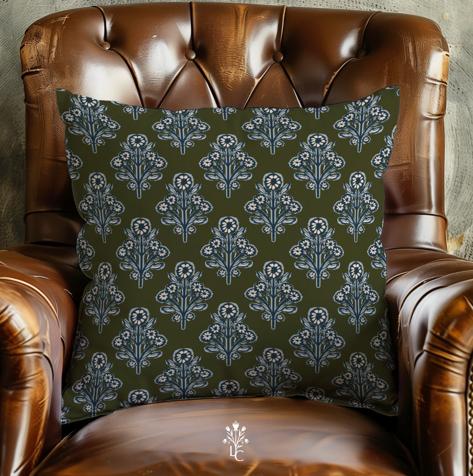Wren (Sage) Premium Pillow