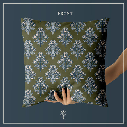 Wren (Sage) Premium Pillow