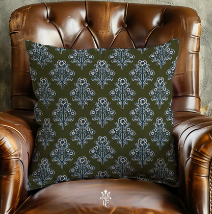 Wren (Sage) Premium Pillow