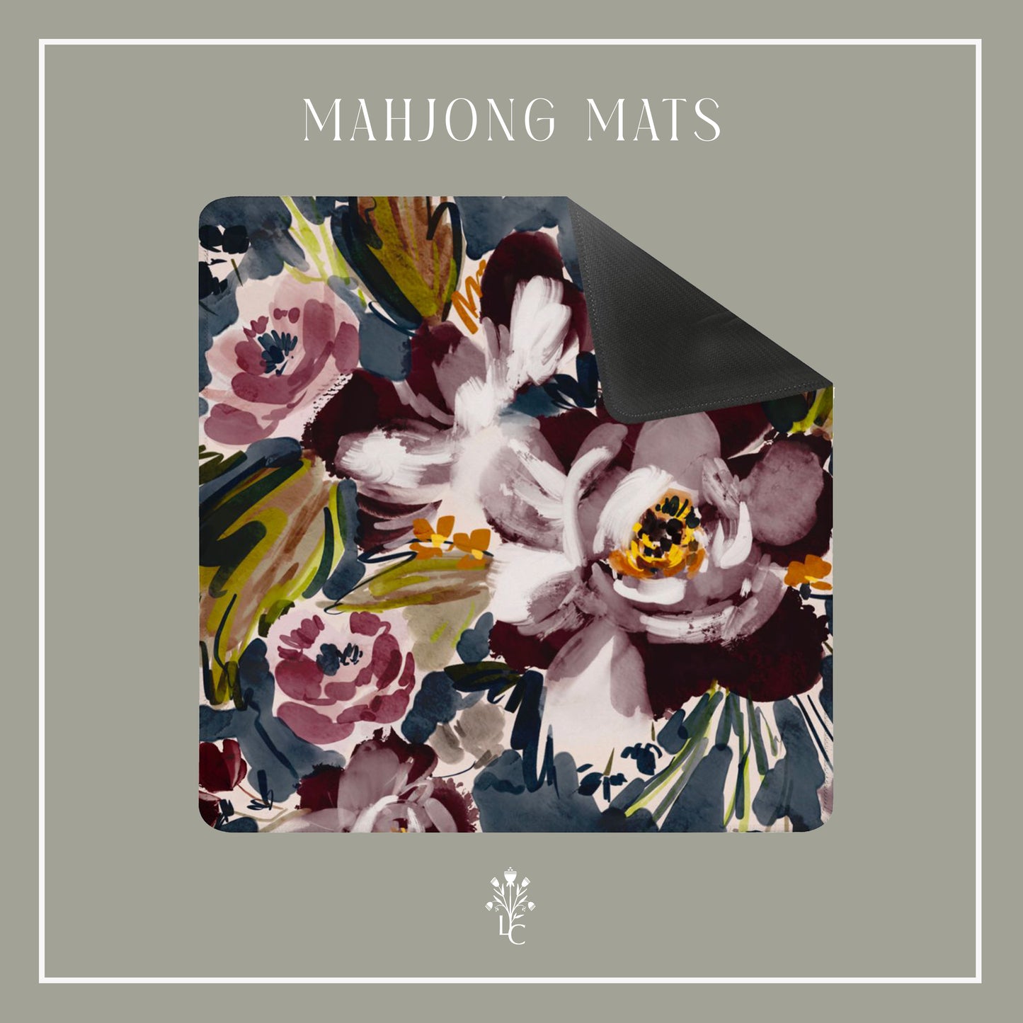 Autumn Mahjong Mat (Non-Neoprene)