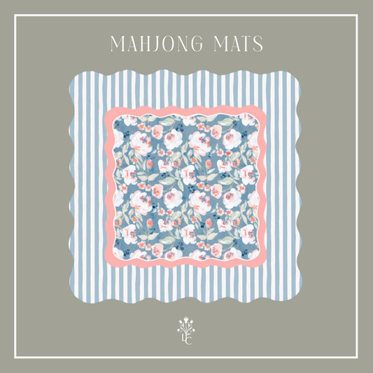 Daphne Scalloped Edge Mahjong Mat (Non-Neoprene)