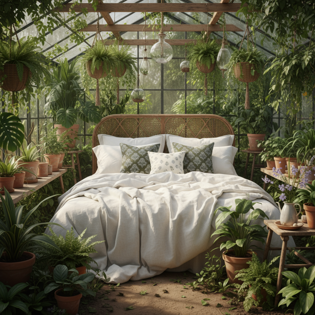 Wren (Sage) Premium Pillow